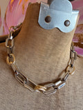 Two-Tone Everyday Link Necklace