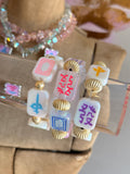 Get your Mahj On Stretch Bracelet