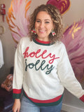 Holly Jolly Tinsel Sweater
