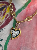 Jennifer Thames Watercolor Heart Necklace
