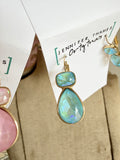 Starlight Spark Huggie Earrings by Jennifer Thames Originals