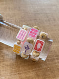 Get your Mahj On Stretch Bracelet