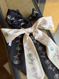 Rose Line Twilly Scarf