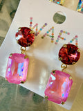 WAFA Color Crush Crystal Earrings