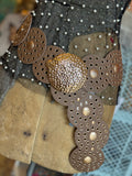Rosewood Concho Belt