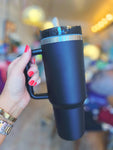 40 oz Stainless Steel Tumbler - Black