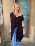 Plum Poetry Lace Tunic