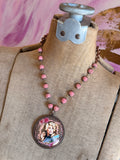 Wild at Heart Portrait Necklace