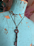 Skeleton Key Necklace by A Rare Bird