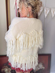 Fringed Cardigan - Ivory