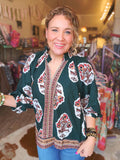Wildflower Forest Tunic (S-2X)