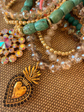 Desert Bloom Charm Stack Bracelet Set