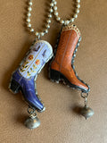 Art by Amy “Boots & Beads” Cowboy Boot Pendant
