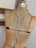 Ice Queen Crystal Lariat Necklace