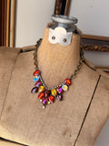 Autumn Ember Teardrop Necklace by Gypsy South
