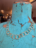 Champagne Circle Chain Necklace – by Jennifer Thames Originals