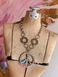 Peace in Technicolor Necklace by Gypsy South