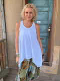 Parchment Beyond The Moon Tank by Jaded Gypsy
