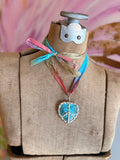 Peace of My Heart Turquoise Necklace