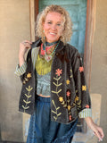 Wildflower Flight Velvet Jacket