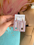 Star-Spangled Earrings by Jennifer Thames originals