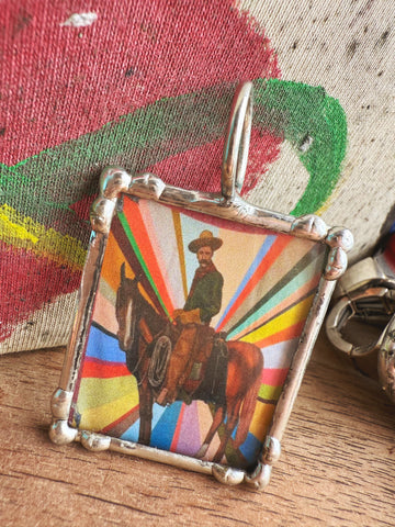 Cosmic Cowboy Pendant