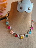 Candy Hearts Crystal Necklace