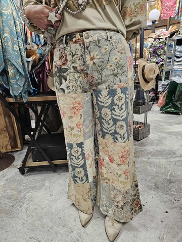 Botanical Jeans from A Rare Bird