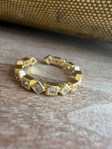 "Princess" Bling Ring: Adjustable Ring by JTO