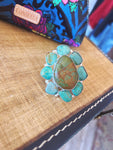 A Rare Bird Statement Ring - Turquoise