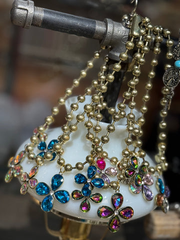 Gold BIG Petal Pop Necklace