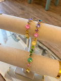 WAFA Multi Prism Fire Crystal Bracelet