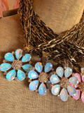 Opal Garden Crystal Necklace