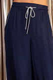Midnight Sparkle Satin Tracksuit Set