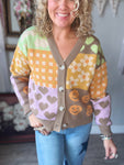 Smiley Heart Cardigan