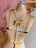Spotted in Stardust Cheetah Necklace by Gypsy South