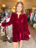 Stevie Tunic Dress - Wine