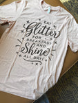 Glitter Breakfast Tee