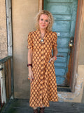 Espresso Harvest Midi Dress