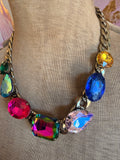 Midnight Carnival Crystal Necklace