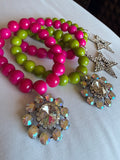 Lucky Charm Stone Bracelet