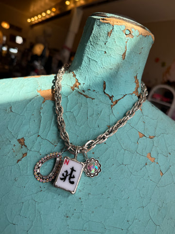 💫 North Wind Crystal Chain Necklace