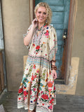 Bohemian Garden Maxi Dress