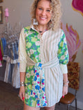 The Garden Stroll Shirt Dress