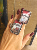 Wild West Icon Adjustable Rings - Art by Amy