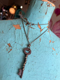 Skeleton Key Necklace by A Rare Bird