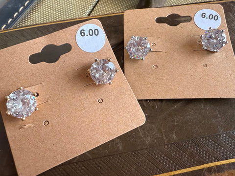Luxe Sparkle Studs