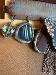 Art by Amy “Wings Over Time” Belt Choker