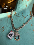 💫 North Wind Crystal Chain Necklace