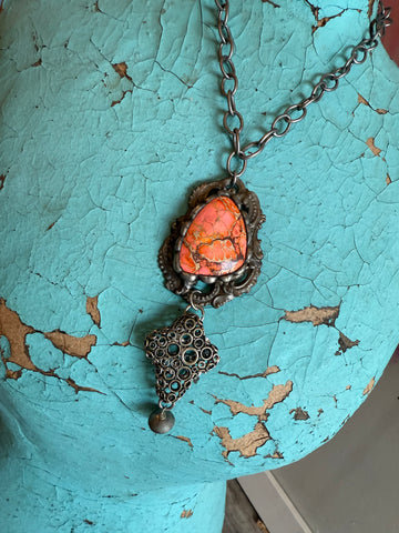 Art By Amy Neon Ember Necklace